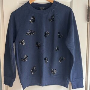 J. Crew Dark Blue Sweatshirt